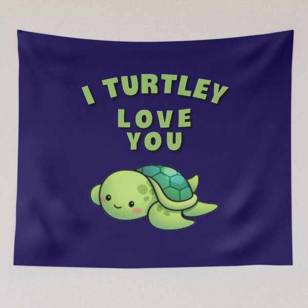 Item preview, I turtley love you. designed and sold by Umiska.