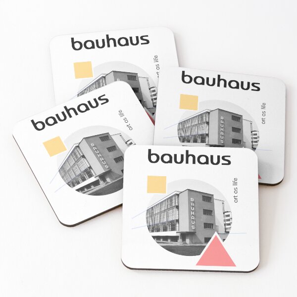 Item preview, Bauhaus homage Modern Gallery Abstract Colorful Minimalist Print Poster designed and sold by iamdanielv.