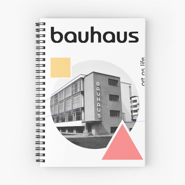 Item preview, Bauhaus homage Modern Gallery Abstract Colorful Minimalist Print Poster designed and sold by iamdanielv.
