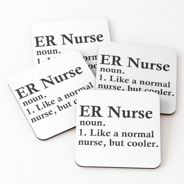 Artikelvorschau, ER Nurse Definition entworfen und verkauft von woodesigner.