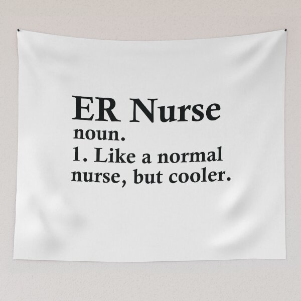 Item preview, ER Nurse Definition designed and sold by woodesigner.