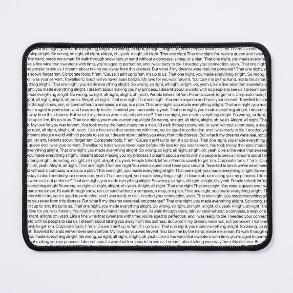 Item preview, Hunter's Song The Office Lyrics designed and sold by ScrantonGal.