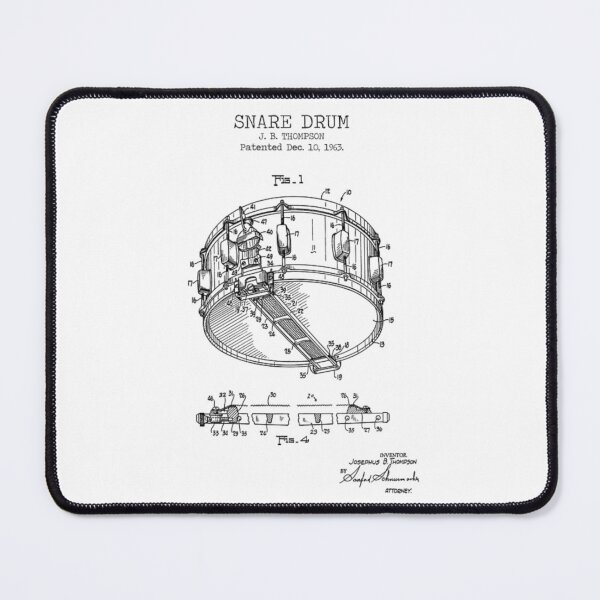 Item preview, Snare Drum Patent Black designed and sold by Jeremy Lee.