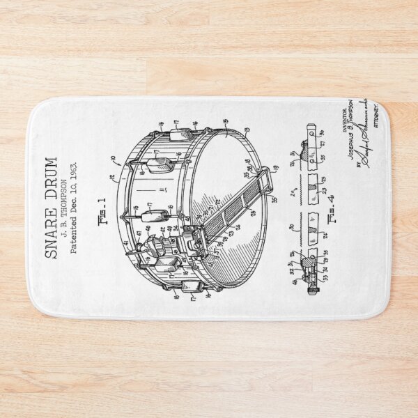 Item preview, Snare Drum Patent Black designed and sold by Jeremy Lee.