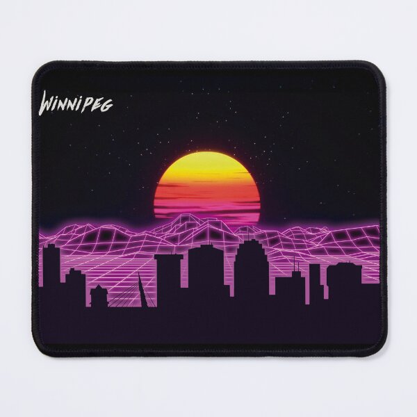 Item preview, Winnipeg Skyline Neon Nights designed and sold by DFerraz.