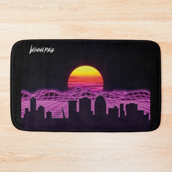 Item preview, Winnipeg Skyline Neon Nights designed and sold by DFerraz.