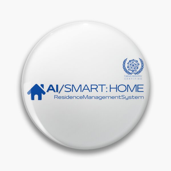 Item preview, AI SMART:HOME 1.0 Navy (Turing Registry series) AI t-shirt designed and sold by Gibson Futures.
