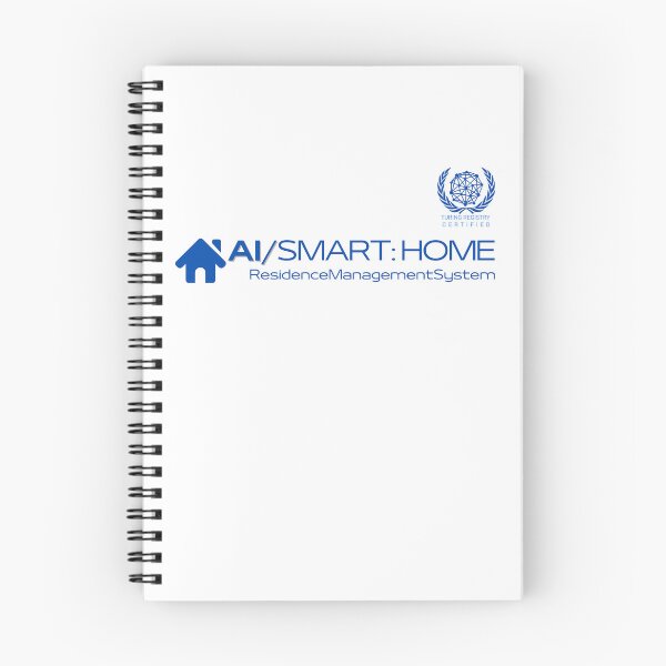 Item preview, AI SMART:HOME 1.0 Navy (Turing Registry series) AI t-shirt designed and sold by Gibson Futures.