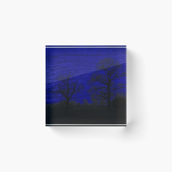 Item preview, Night Trees Blue designed and sold by NKW1709.