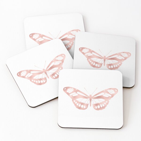 Item preview, Rose Gold Butterfly - Rose Gold Foil Effect designed and sold by WhimsyAndMojo.
