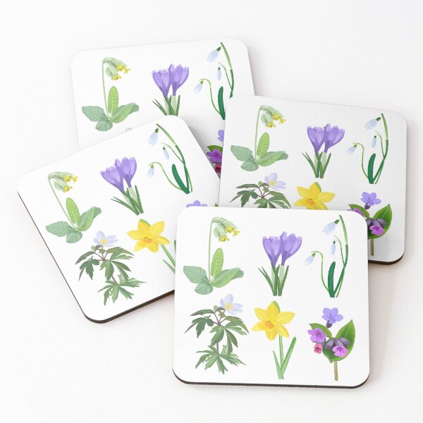 Item preview, Delicate Spring Flowers designed and sold by Kirsike.