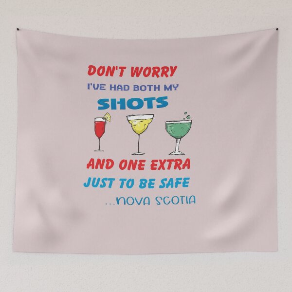 Item preview, Funny Vaccine shots message designed and sold by GlassyDesigns.