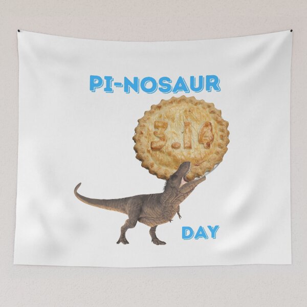 Item preview, Dinosaur Pi Day! 3.14 is on March 14 - Great for Math Teachers and Students designed and sold by GearGirlNJ.