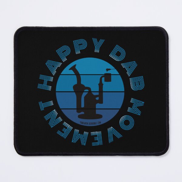 Item preview, Retro Vintage Sunset Blue Dab Rig-Happy dab movement designed and sold by YomeHayin.