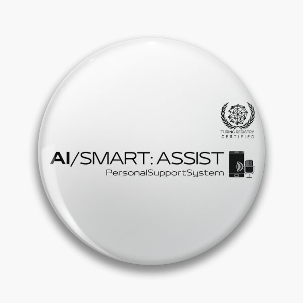 Item preview, AI SMART:ASSIST 1.0 Black (Turing Registry series) AI t-shirt designed and sold by Gibson Futures.