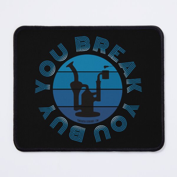 Item preview, Retro Vintage Sunset Blue Dab Rig-You break you buy  designed and sold by YomeHayin.