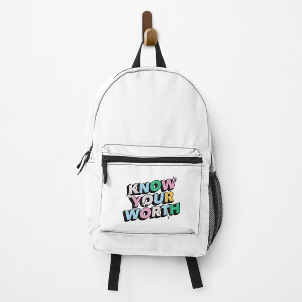 Item preview, Know your worth - Positive Vibes Motivation Quote designed and sold by Burning Dog.