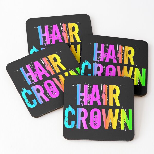 Item preview, HAIR CROWN- Pastel Neon Rainbow designed and sold by BOLDERSALONS.