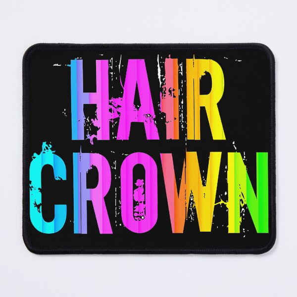 Item preview, HAIR CROWN- Pastel Neon Rainbow designed and sold by BOLDERSALONS.