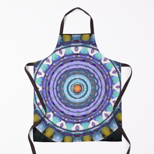 Item preview, Purple And Green Chakra Aura Colorful Cirlce Art - Sharon Cummings designed and sold by Sharon Cummings Art.