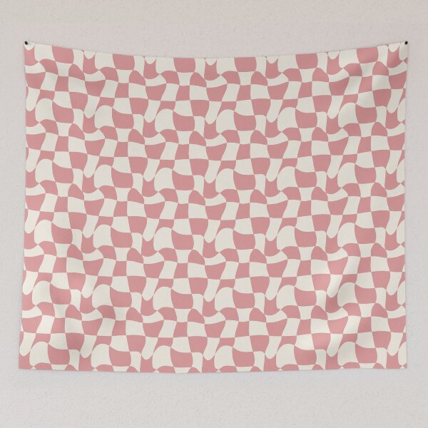 Item preview, Pink Tile Checker Twist designed and sold by GillianMeilin.