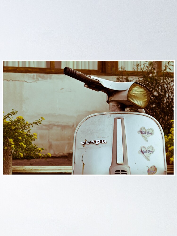 "Vespa" Poster for Sale by Unmaginations Redbubble
