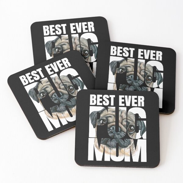 Item preview, Best Ever Pug Mom Pug Owner Dog Lover designed and sold by CharJens.