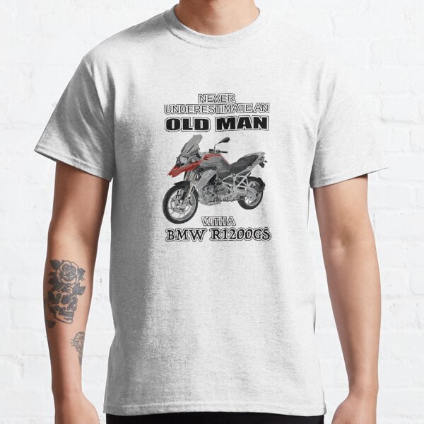 T-shirt R 1200 GS para bmw motocicleta fans top retro style S/W gráfico DTG 