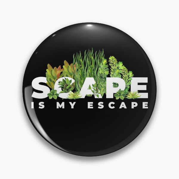 Item preview, Aquacsaping Fish Keepers Scape Is My Escape Aquascape designed and sold by JRRTs.
