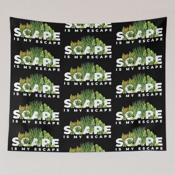Item preview, Aquacsaping Fish Keepers Scape Is My Escape Aquascape designed and sold by JRRTs.