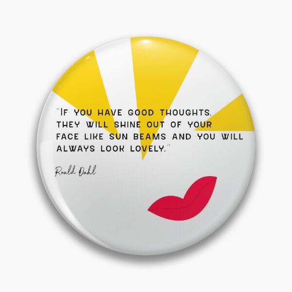 Item preview, Look lovely with good thoughts sun beams happy quote.  Caroline Laursen original designed and sold by Caroline Laursen.