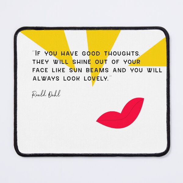 Item preview, Look lovely with good thoughts sun beams happy quote.  Caroline Laursen original designed and sold by Caroline Laursen.
