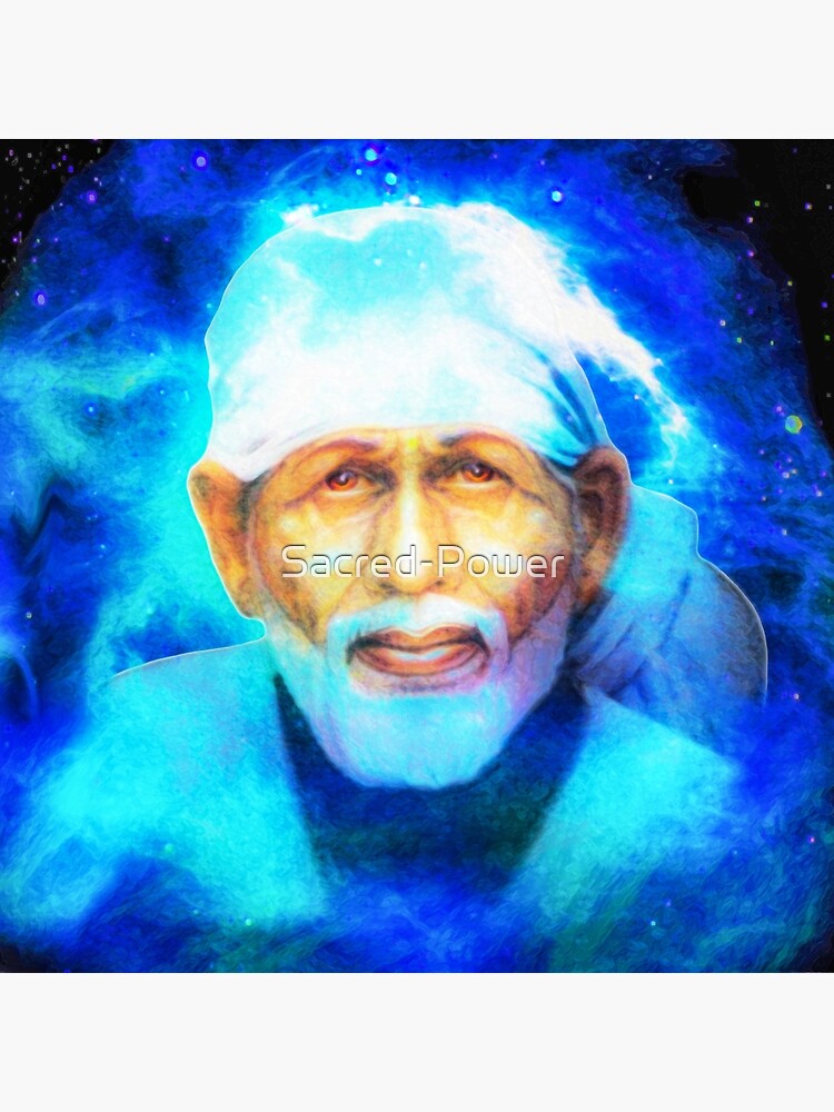 Shirdi Sai Baba Digital Art Laptop Skin for Sale by rizwanfdi