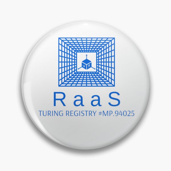 Item preview, Reality as a Service (RaaS) (Autonomous Intelligence series) AI t-shirt designed and sold by Gibson Futures.