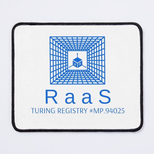 Item preview, Reality as a Service (RaaS) (Autonomous Intelligence series) AI t-shirt designed and sold by Gibson Futures.