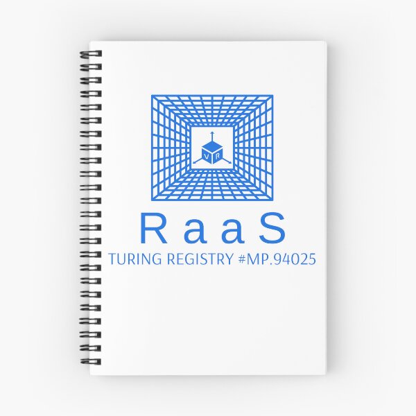 Item preview, Reality as a Service (RaaS) (Autonomous Intelligence series) AI t-shirt designed and sold by Gibson Futures.