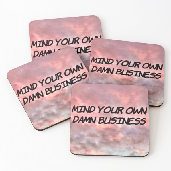 Item preview, mind your own damn business - privacy,freedom and rights designed and sold by 1andydesign.
