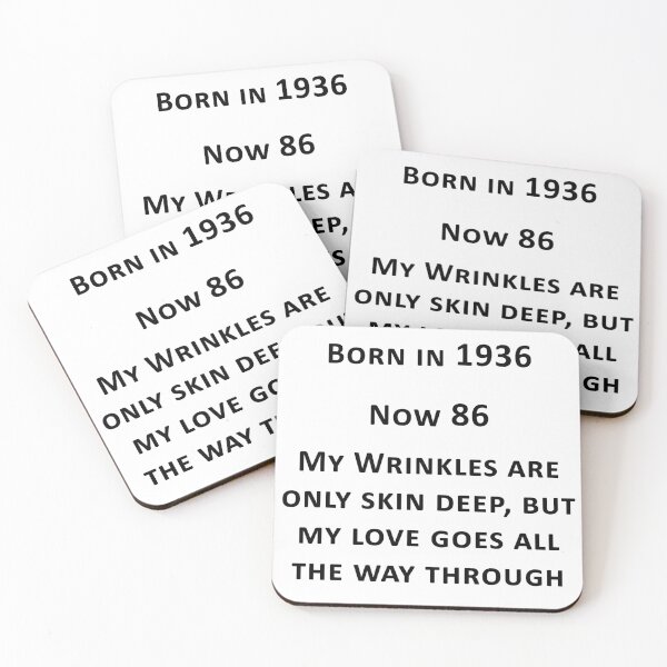 Item preview, Born in 1936 designed and sold by PictureNZ.
