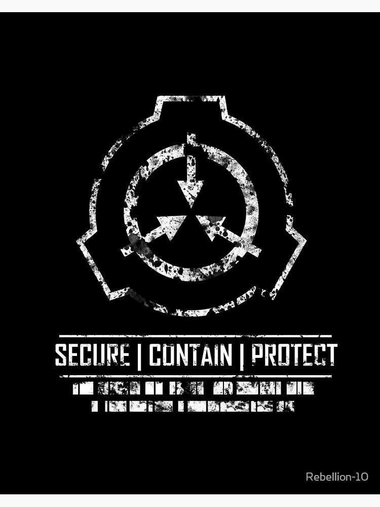 SCP Foundation Secure Contain Protect Art Board Print for Sale by  RRiDesigns