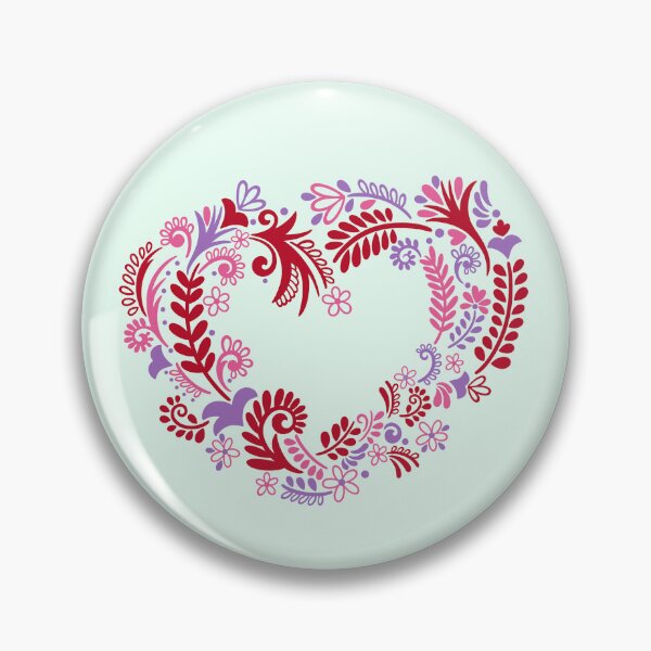 Item preview, Floral Heart designed and sold by Christina Wannachaiwong.