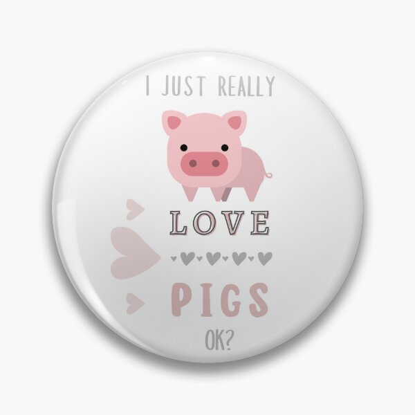 Item preview, Cute Pig - I Just Really Love Pigs - For Pig Lovers designed and sold by AngelikaC04.