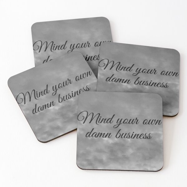 Item preview,  mind your own damn business - privacy,freedom and rights designed and sold by 1andydesign.