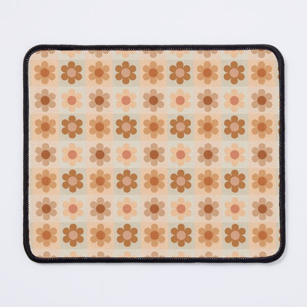 Item preview, Daisy Check Terracotta  designed and sold by Onesweetorange.