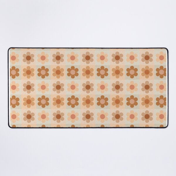 Item preview, Daisy Check Terracotta  designed and sold by Onesweetorange.