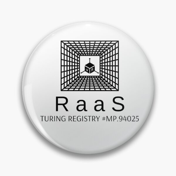 Item preview, Reality as a Service (RaaS)  ( Autonomous Intelligence series) AI t-shirt designed and sold by Gibson Futures.
