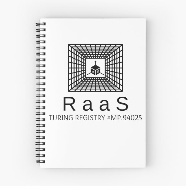 Item preview, Reality as a Service (RaaS)  ( Autonomous Intelligence series) AI t-shirt designed and sold by Gibson Futures.