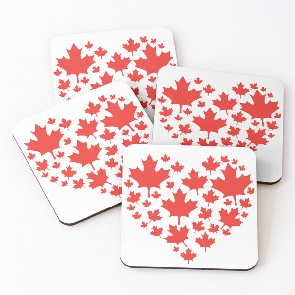 Item preview, Maple Leaves In Heart Shape, designed and sold by SidhuKeet1.