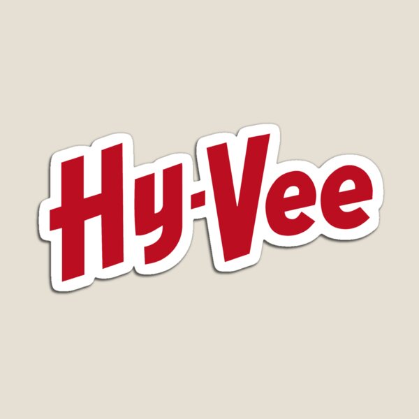 "Hy-Vee Retro 1950 logo" Magnet for Sale by Boojix | Redbubble