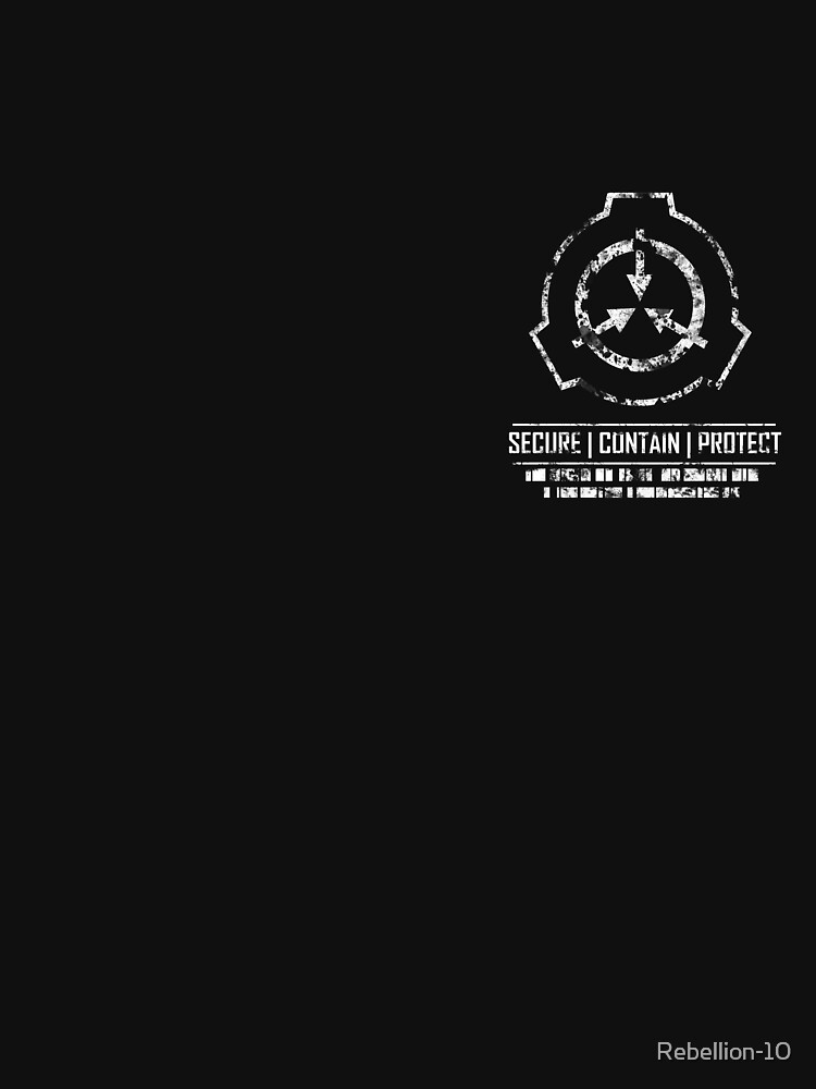 SCP: Secure. Contain Protect by Rebellion-10, Redbubble