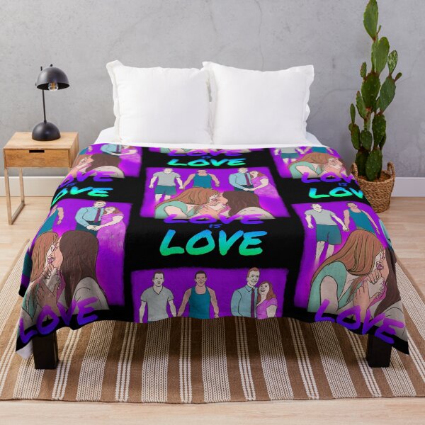 Item preview, Love is love - LGBT Queer Gay Couple 80s Illustration - aesthetics designed and sold by shi-RLY.